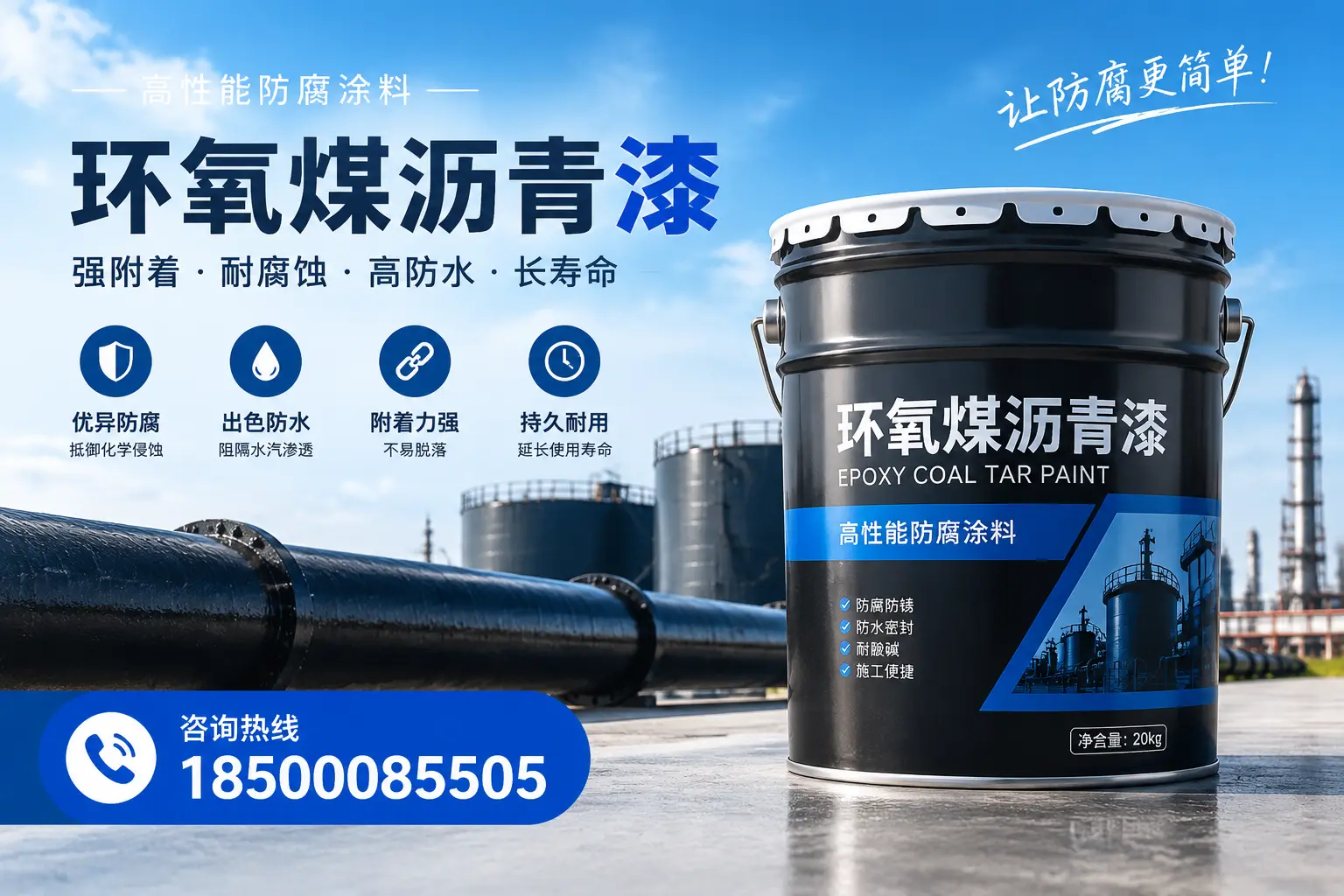 如何选择合适的环氧煤沥青漆？哈尔滨用户必看技巧